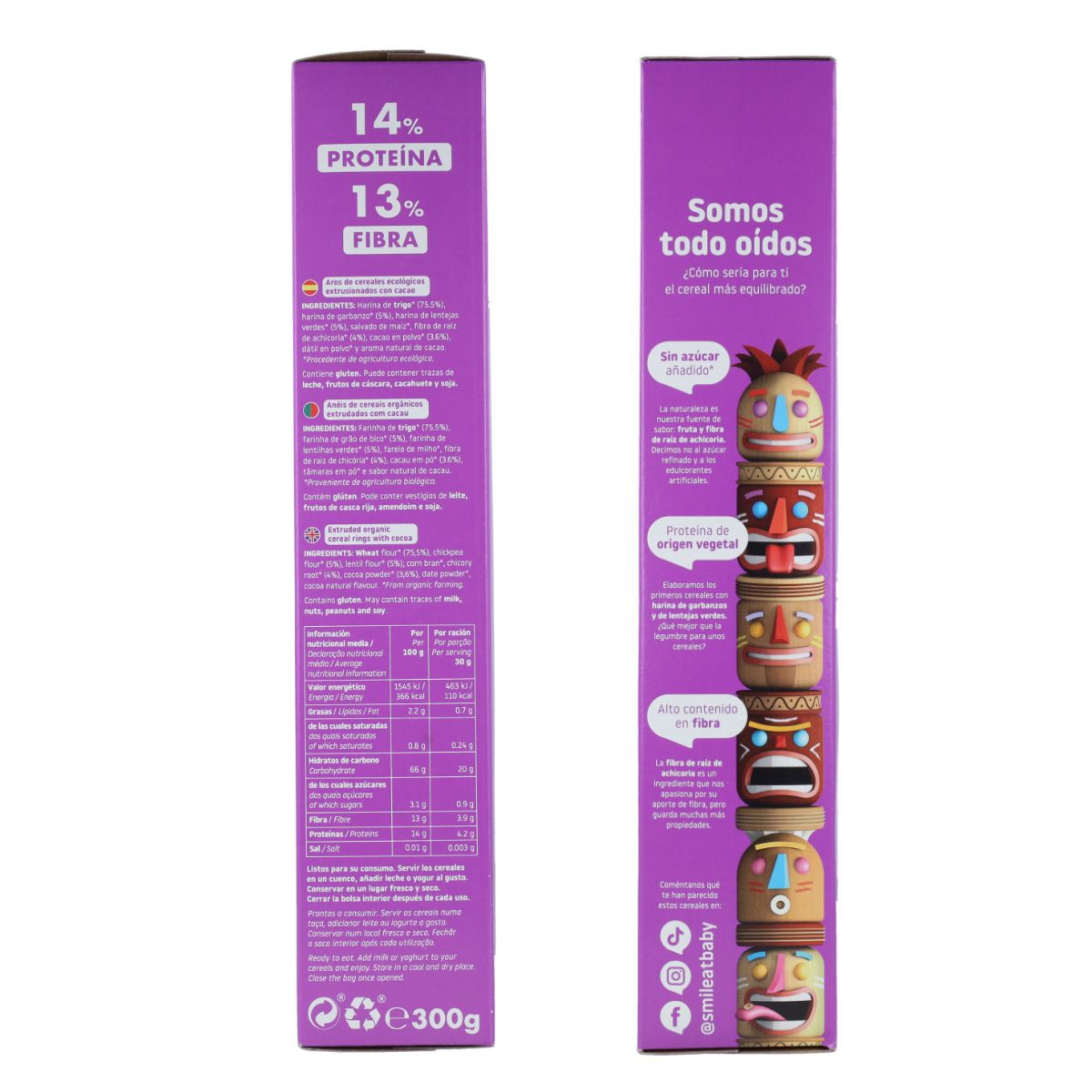 Pack Cereales desayuno TRIBOO