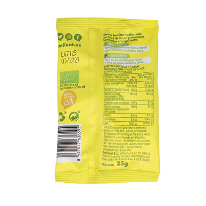 Snack Triboo Biológico de Maçã e Limão 25g 