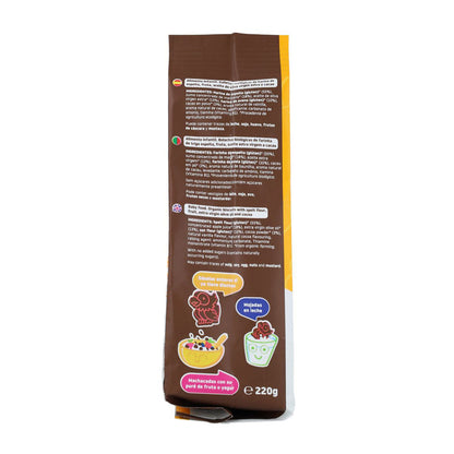 Embalagem de 2 bolachas Smileat ECO de espelta, aveia e cacau 220 g