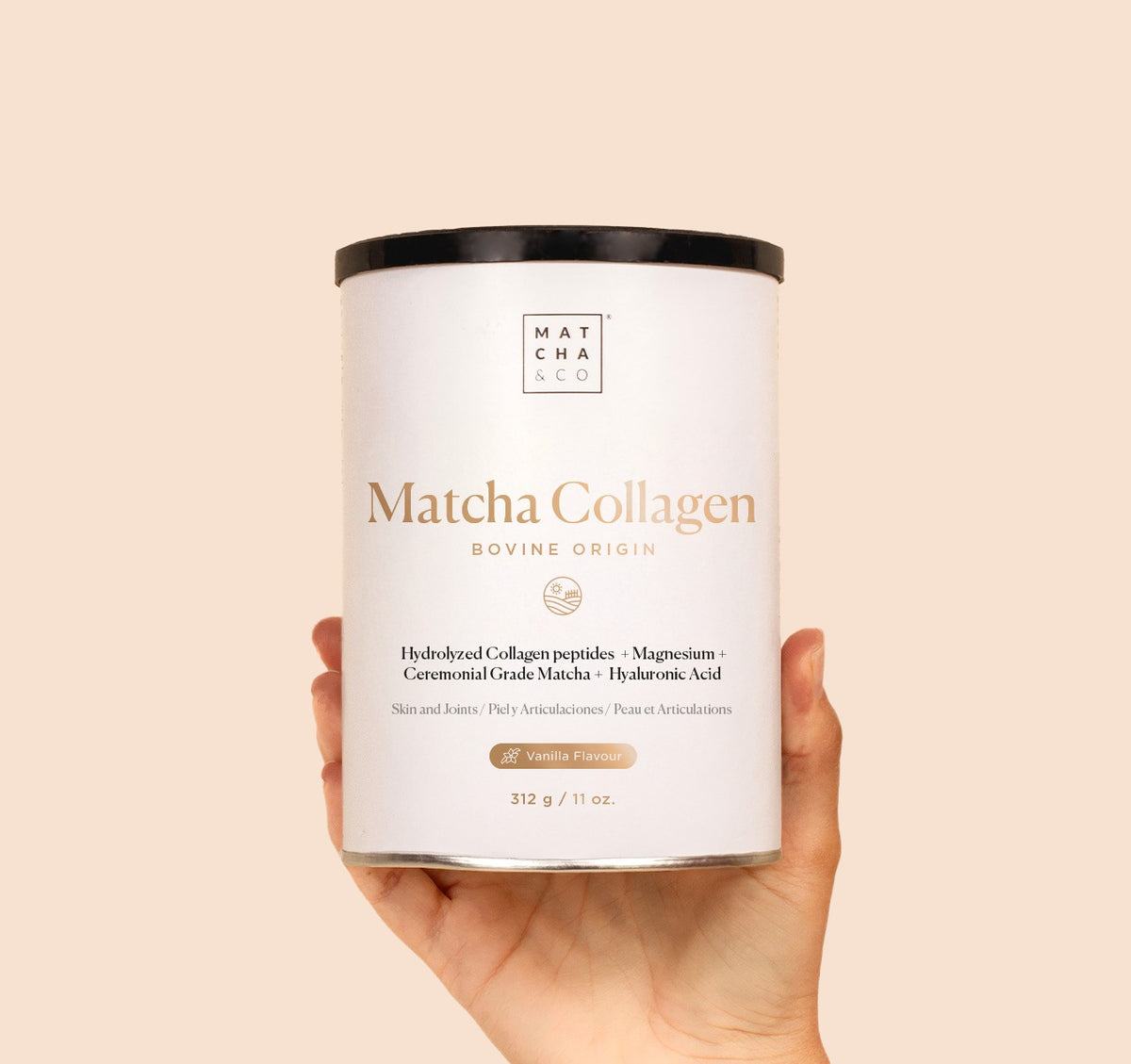 Té Matcha Colágeno Vainilla Matcha & CO  312g