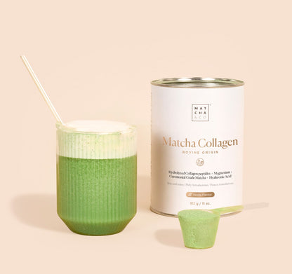 Té Matcha Colágeno Vainilla Matcha &amp; CO  312g