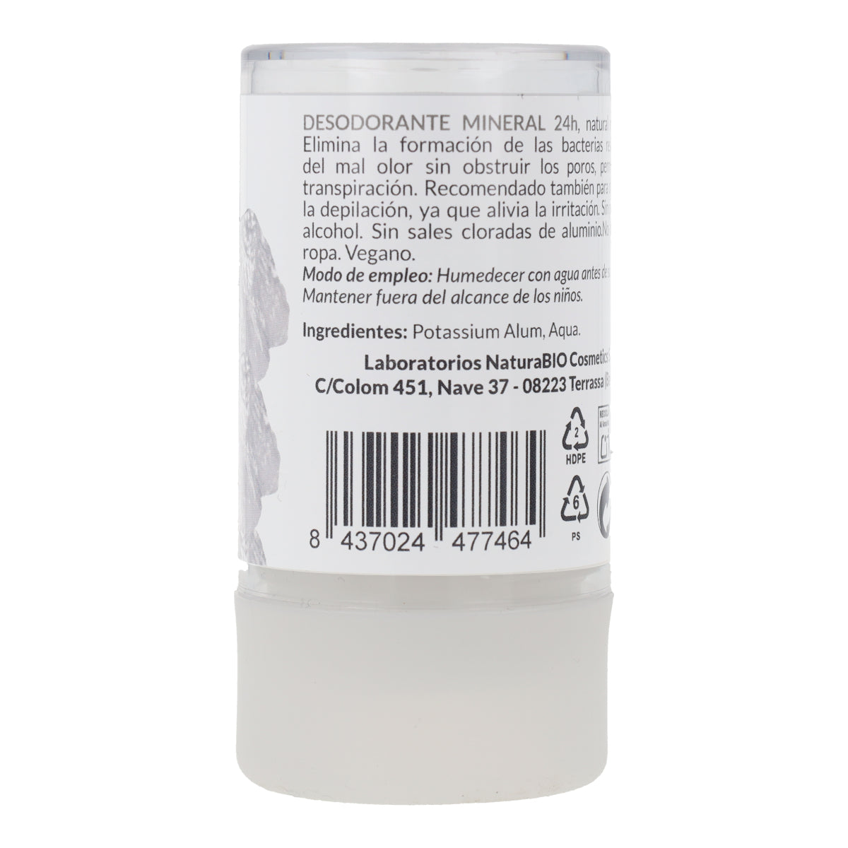 HappyBio Desodorizante Pedra de Alúmen 115g