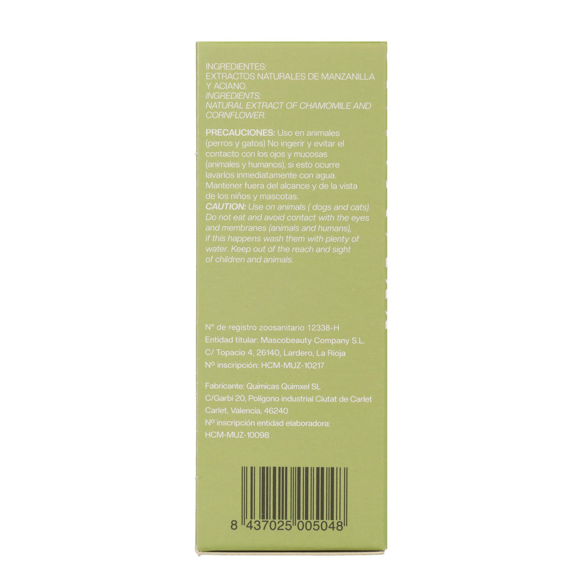 Limpiador ocular para perros Masco Beauty 30 ml