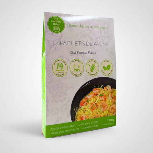 Esparguete de aveia Konjac The Konjac Shop 200g