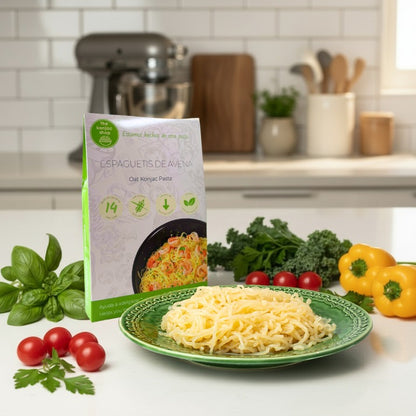 Esparguete de aveia Konjac The Konjac Shop 200g