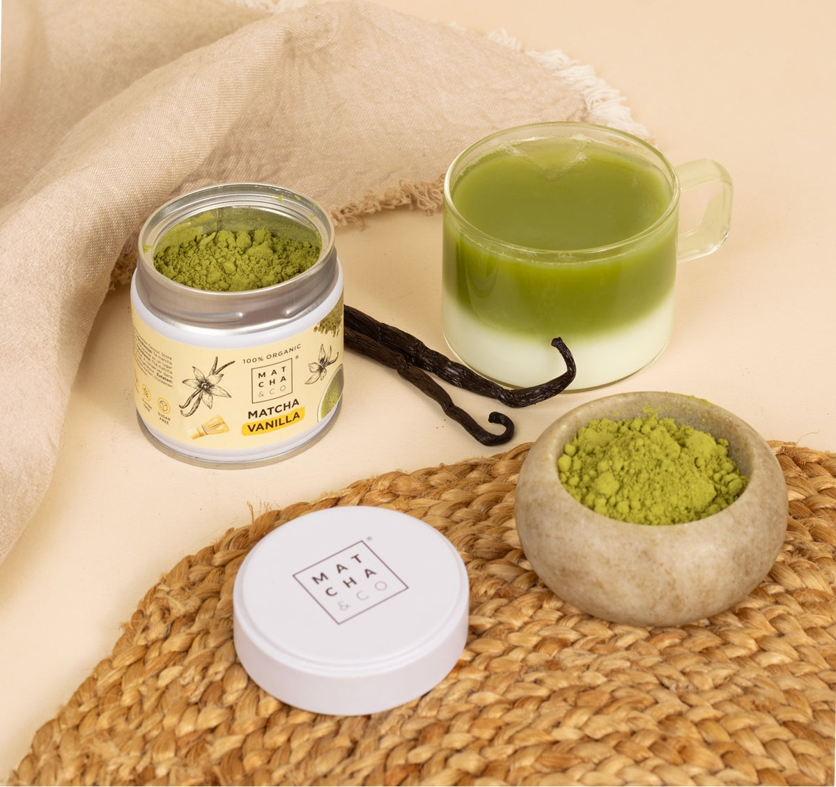 Té Matcha Vainilla Matcha & CO 30g