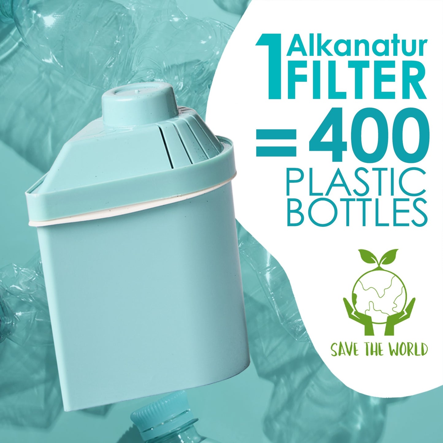 Pack de Filtros Alkanatur Drops Baja Emisión de Magnesio