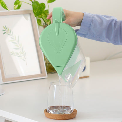 Jarra Verde Alkanatur Drops con 1 filtro Baja Emisión de Magnesio
