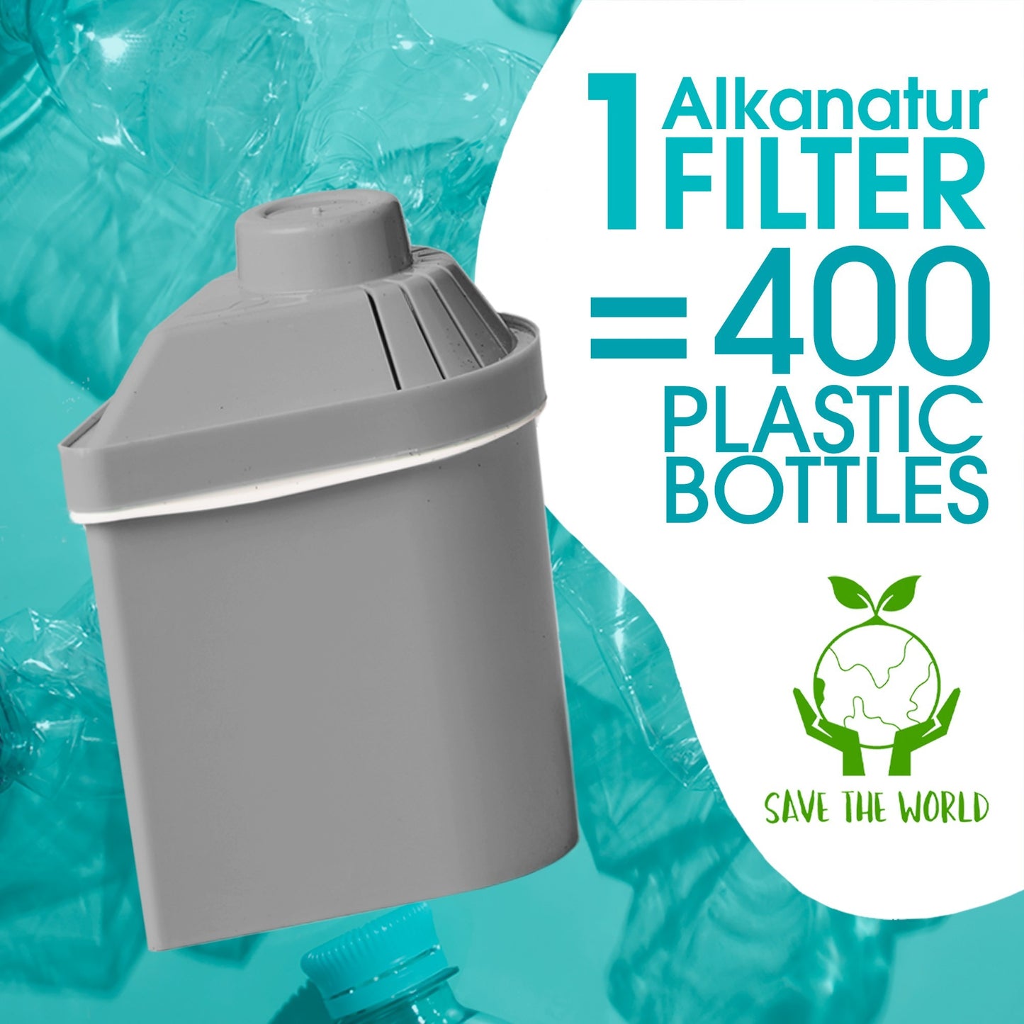 Pack de Filtros Alkanatur Drops Zeolita Clinoptilolita