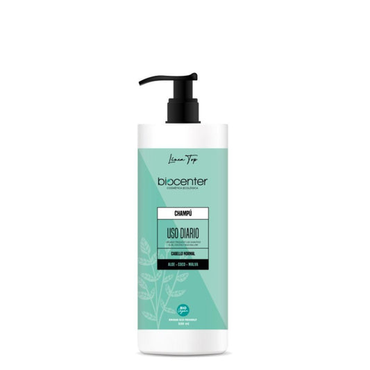 Champô Top uso diário Aloé, Coco e Malva Biocenter 500 ml