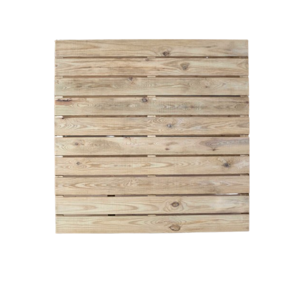 Baldosa / Tarima Kona De Madera Tratada Vidahuerto 100x100x4 Cm_1