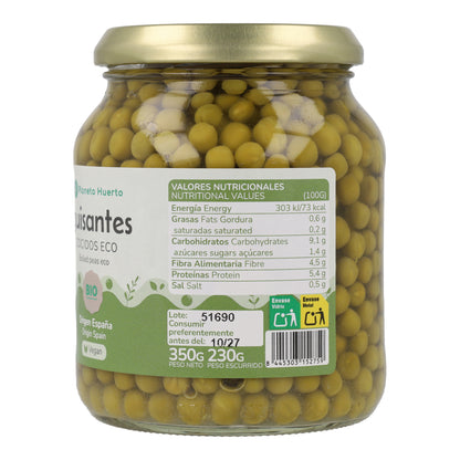 ECO Planeta Huerto Ervilhas 320 g