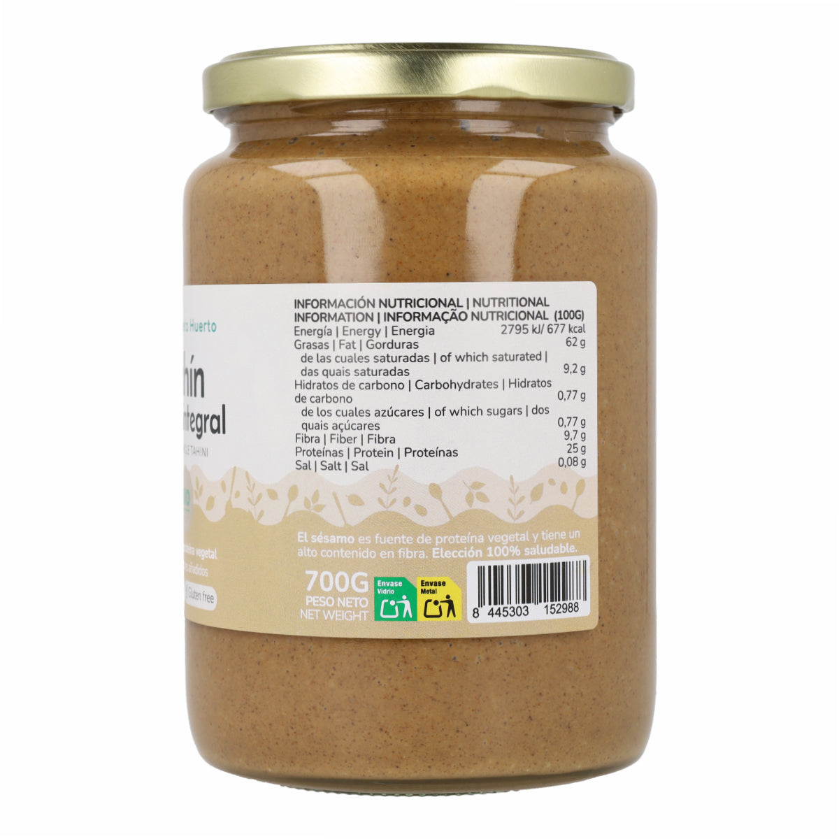 Tahini Semi Integral ECO Planeta Huerto 700g