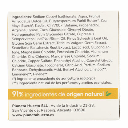 Champô Sólido Fortalecedor Planeta Huerto com Aminoácidos 85 g