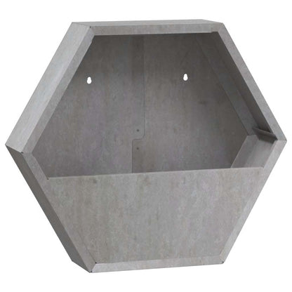 Jardineras De Pared 2 Uds Acero Corten Oxidado 46x10x40 Cm_3