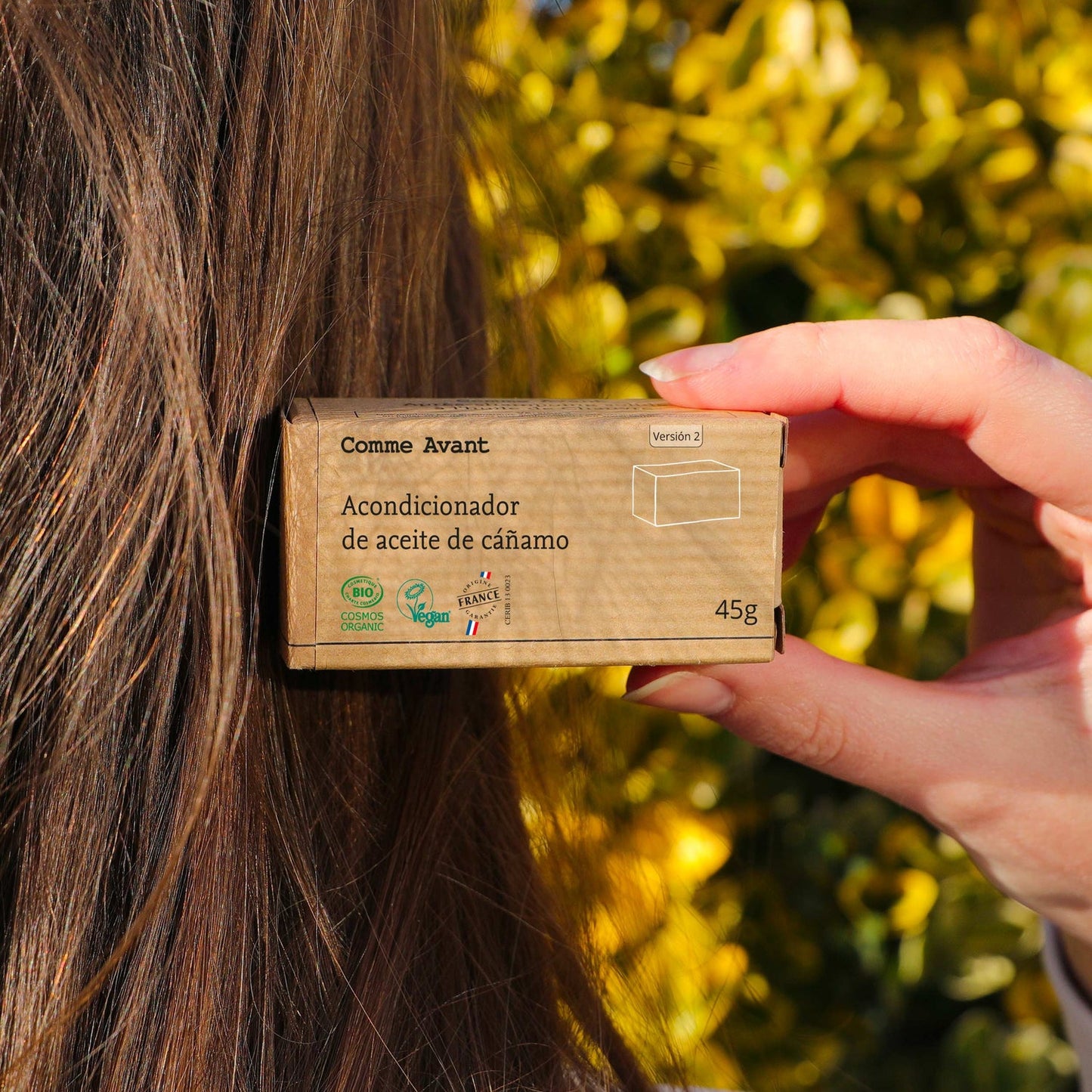 Acondicionador Sólido Con Aceite De Cáñamo - Neutral Sin Perfume_0