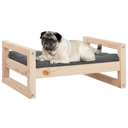 Vidaxl Cama Para Perros Madera Maciza De Pino 65,5x50,5x28 Cm_3