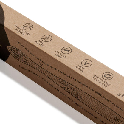 Escova de dentes Georganics Beech