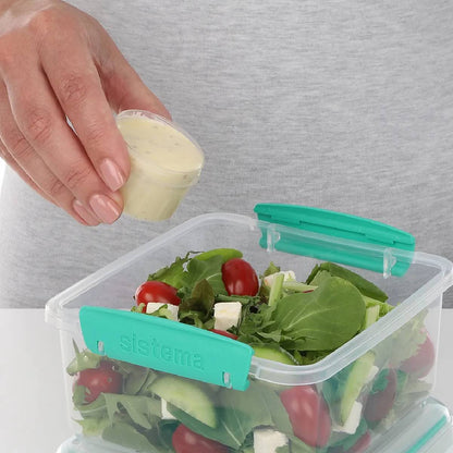 Pack de recipientes herméticos Dressing To Go System 4x35 ml
