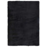 Vidaxl Navarra Tapete felpudo de pelo comprido Preto 120x170cm Poliéster
