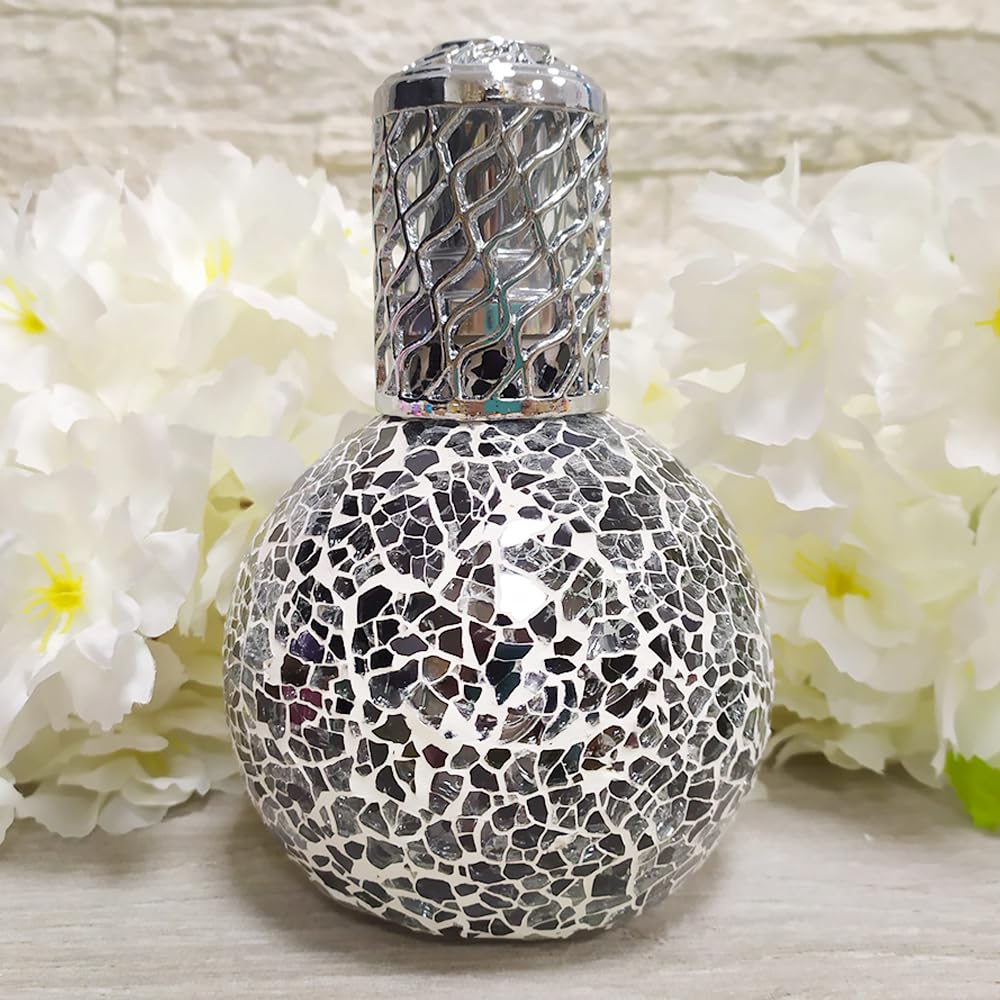 Lámpara Catalítica Mosaico Negro (200ml) - Sanea El Ambiente Y Elimina Los Malos Olores E Impurezas Del Aire_1