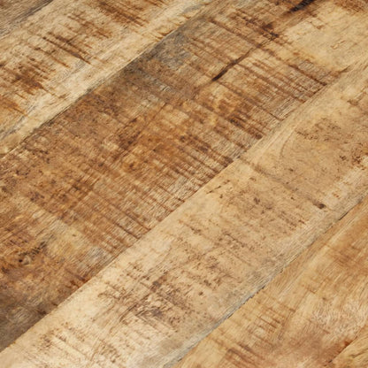 Mesa De Centro Madera De Mango Rugosa Ø68_4