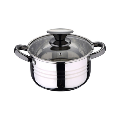 Bateria 8pc Acero Inoxidable Apta Para Inducción Colección Hita