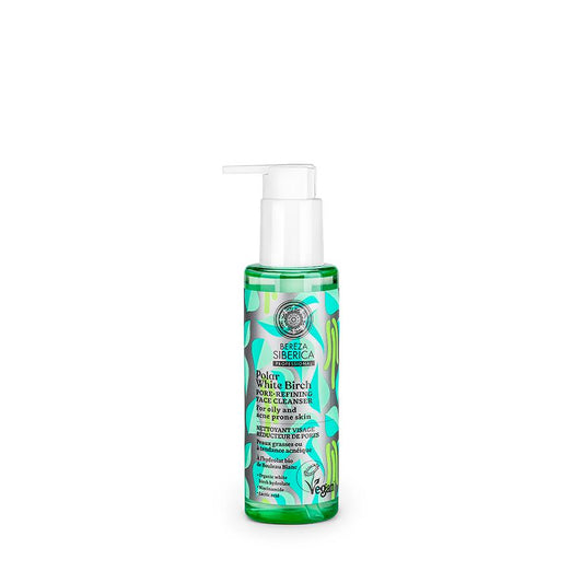 Bereza Natura Siberica Produto de Limpeza Facial Refinador de Poros 145 ml