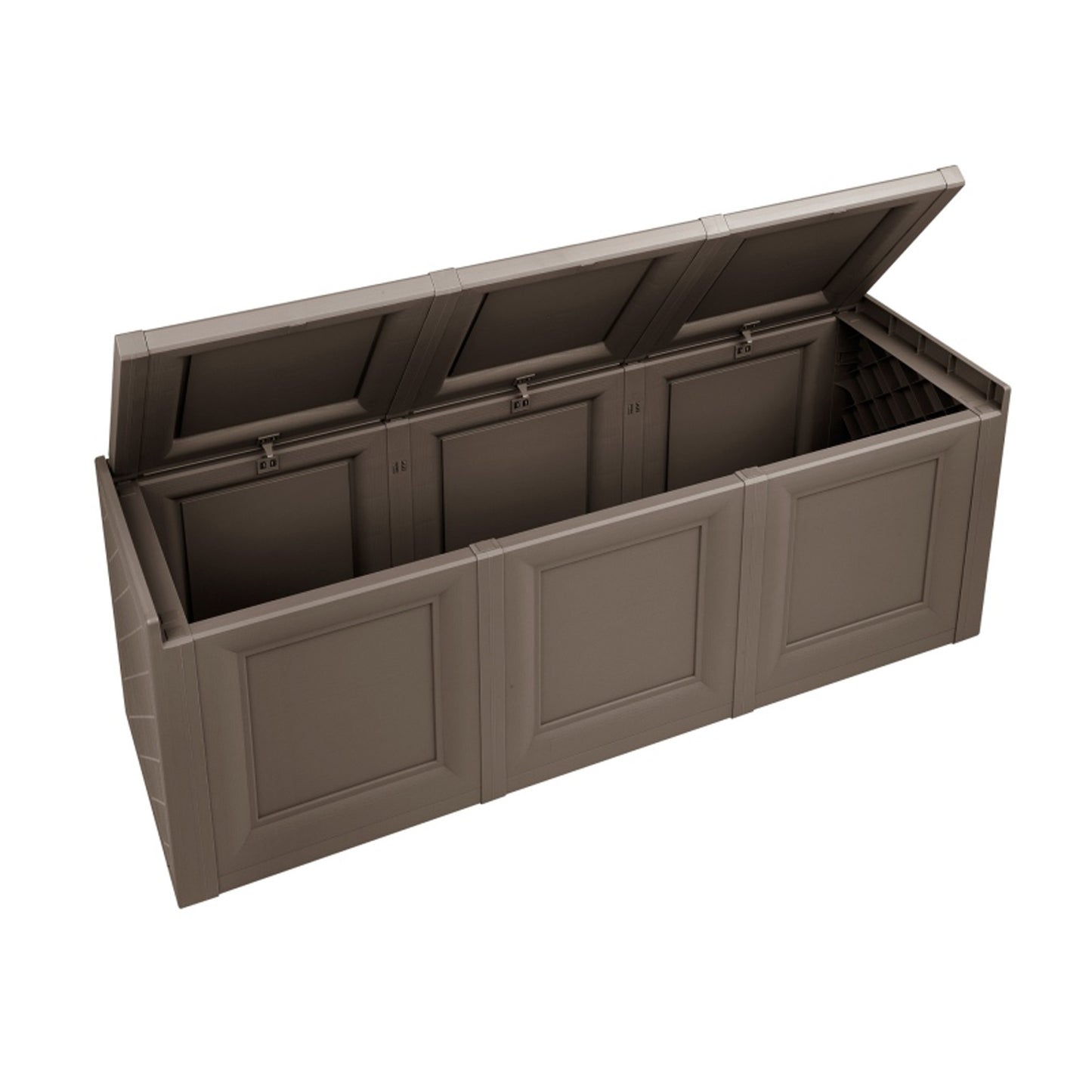 Baúl Omnimodu3 Módulos (sin Separadores Internos Y Sin Patas) Modelo Wengé