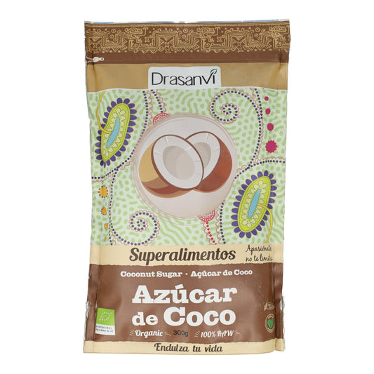 Açúcar de coco biológico Drasanvi, 300 g