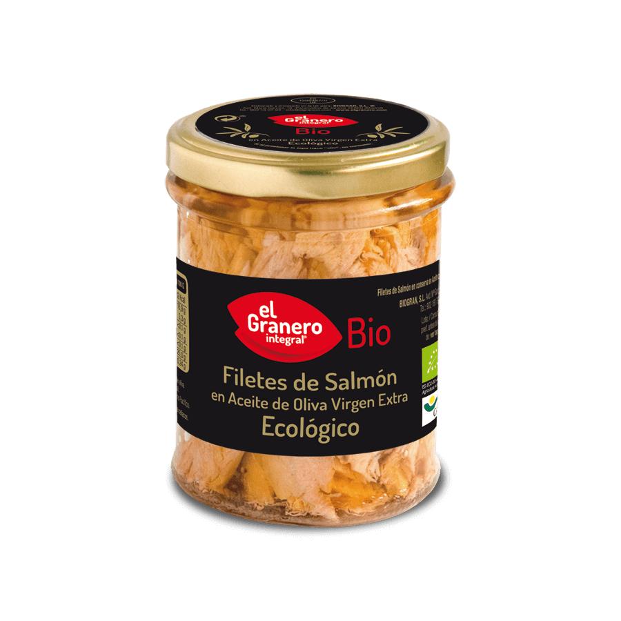 Filetes de Salmão Biológico, 195 g El Granero