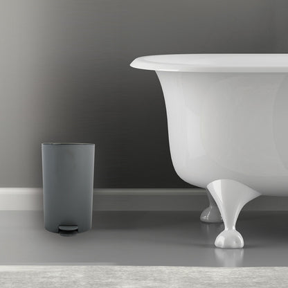 Cubo De Basura Con Pedal Osaki 3 Litros En Color Gris