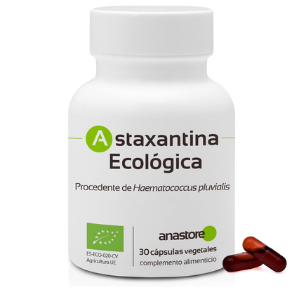 Astaxantina Ecológica * 30 Cápsulas / 8 Mg * Antioxidante De Origen Natural_0