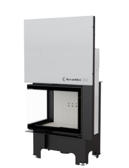 Bricosol Chimenea De Leña De Acero Kratki Vnl 700/480 12 Kw Ø 200 Puerta Elevable_2