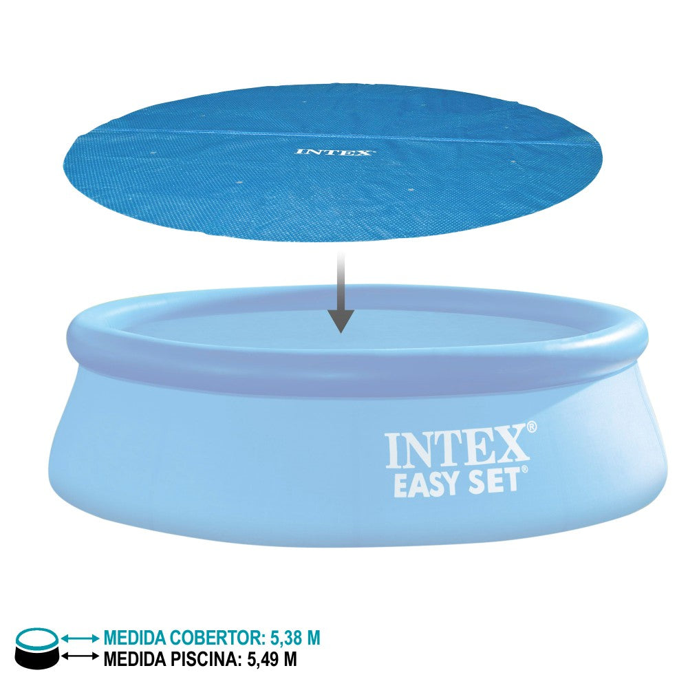Cobertor Solar Intex Piscinas Easy Set/metal Frame_3