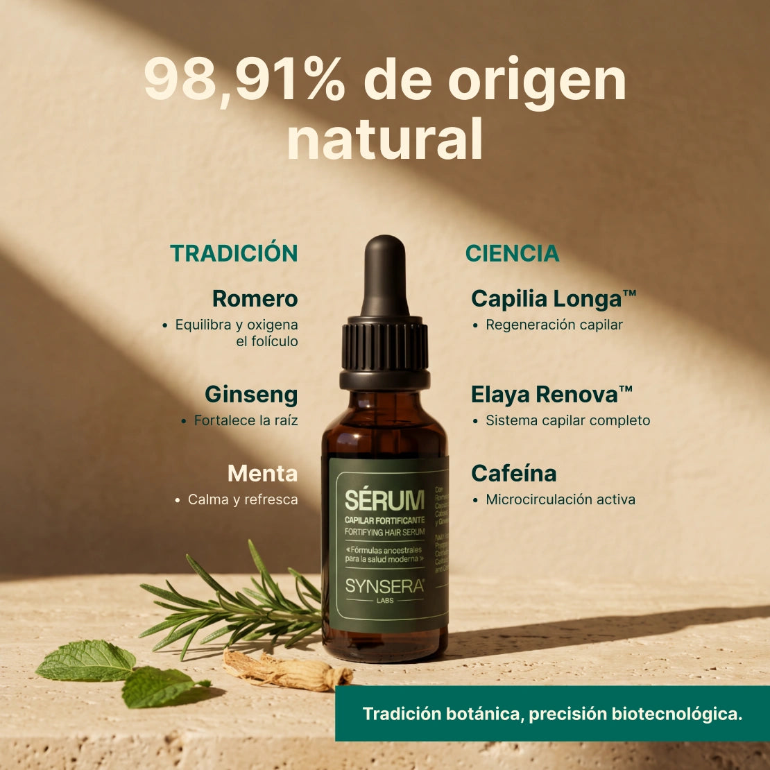 Sérum Capilar Fortificante 30 Ml Synsera Labs_5