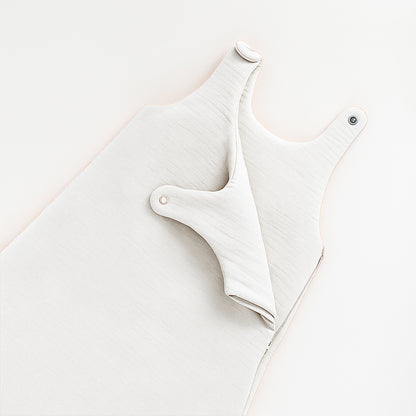 Saco De Dormir De Invierno De Algodón Orgánico Blanco_1