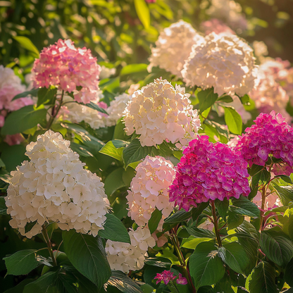 Hortensia - 6 Pzs - Hydrangea Paniculata - Altura 25-35cm - ⌀9cm_4