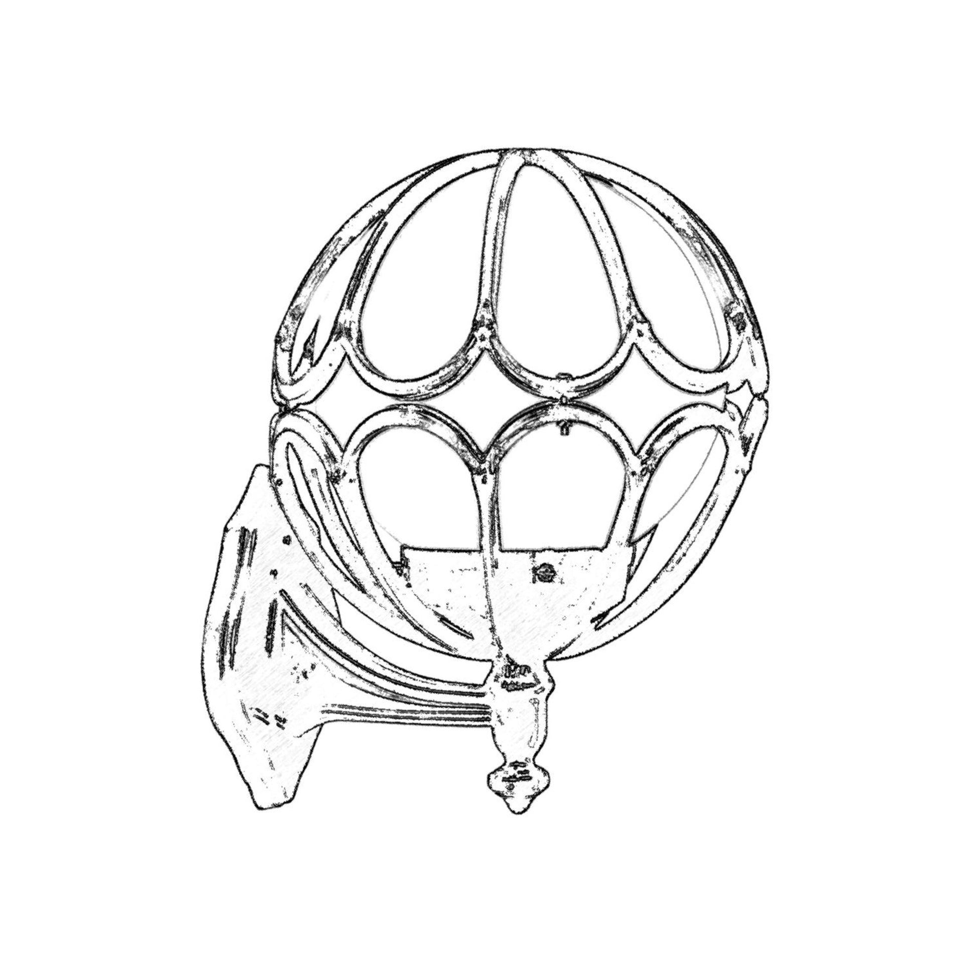 Aplique De Pared Para Exterior, Abs , Negro, 28x23x34, Casquillo E 27 Max 60 W