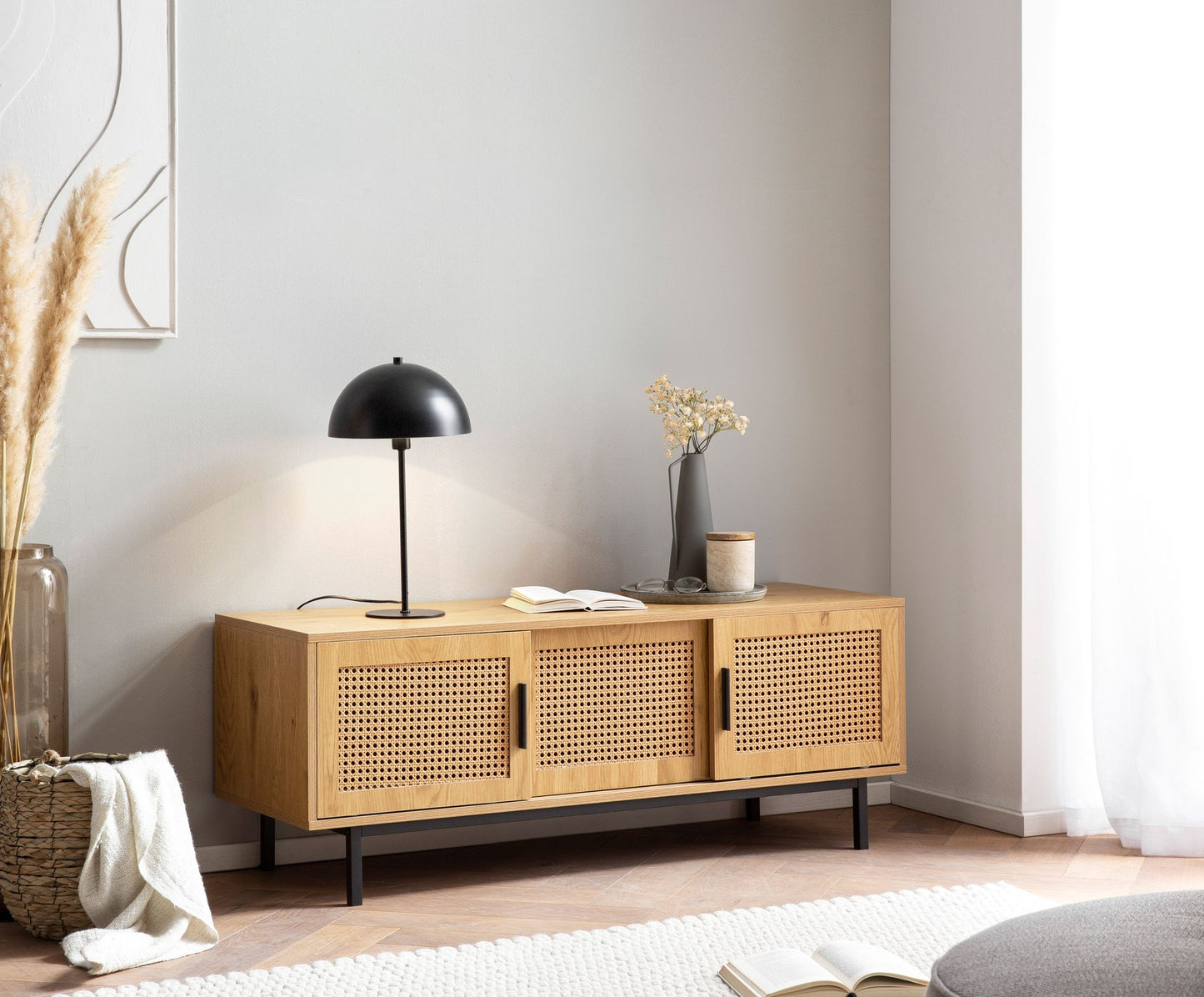 Mueble De Tv Moderno Y Funcional Modelo Wl6.832_2