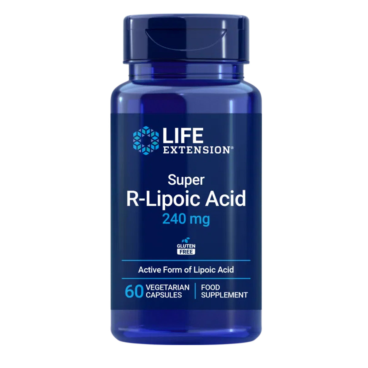Ácido Super R-Lipoico 240 mg, Life Extension 60 cápsulas