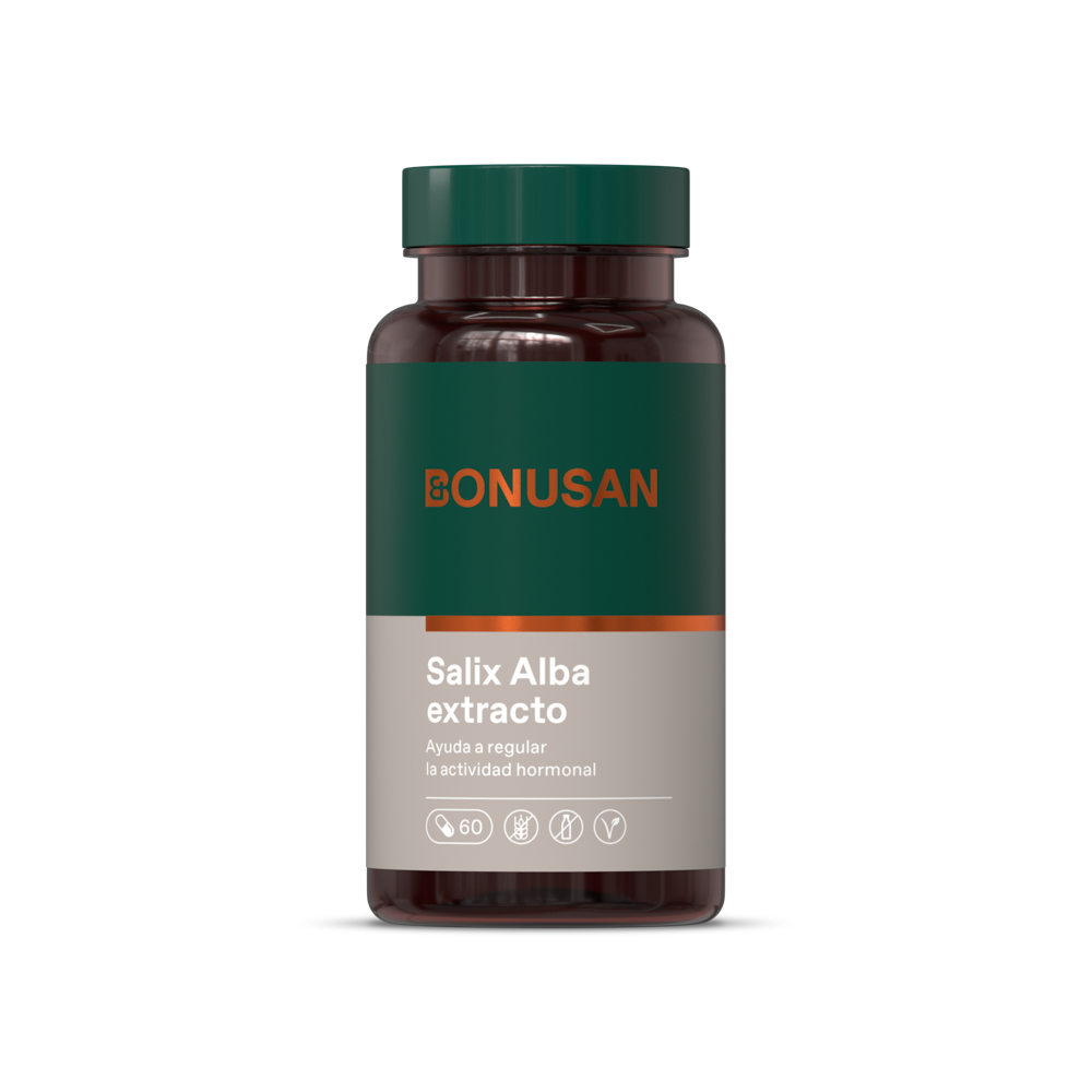 Extrato de Salix Alba 60 Cápsulas Vegetarianas Bonusan