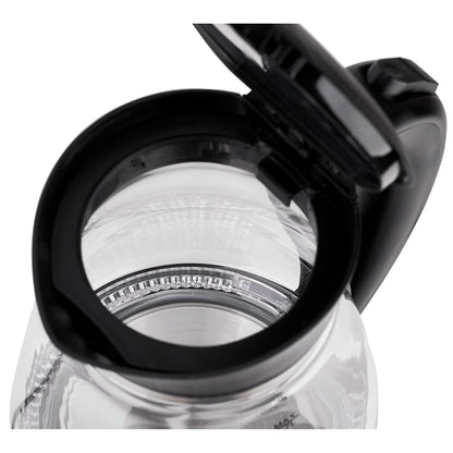 Hervidor Agua Eléctrico 1,7 Litros Jarra Cristal Inalámbrica Retroiluminada, Apagado Automático Adler Ad1274b, 2200w_4