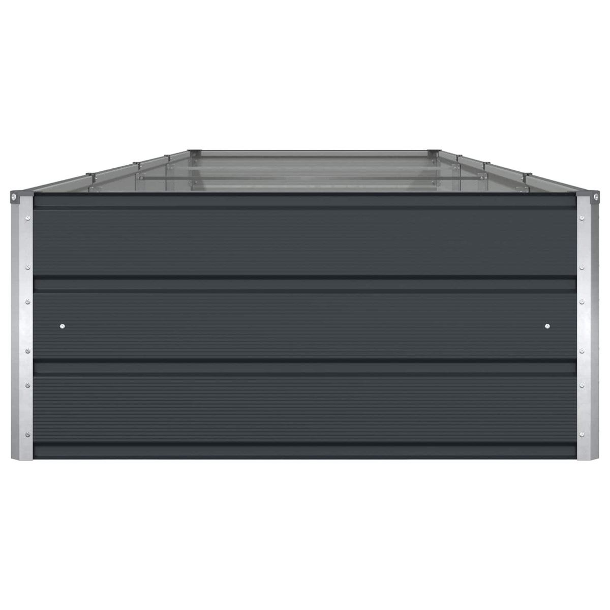 Jardinera Gris Antracita 385 X 100 X 45 Cm Acero Galvanizado_5