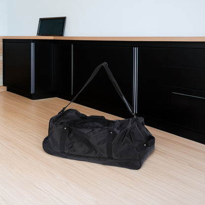 Well Home Bolsa De Viaje De 110l Negro Con Ruedas Y Múltiples Compartimentos_2