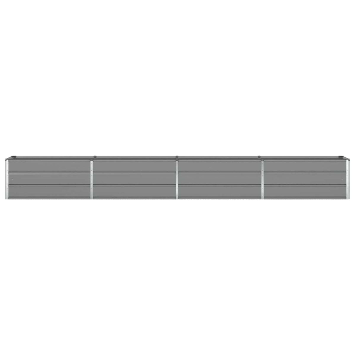 Jardinera Gris Claro 385 X 50 X 45 Cm Acero Galvanizado_2