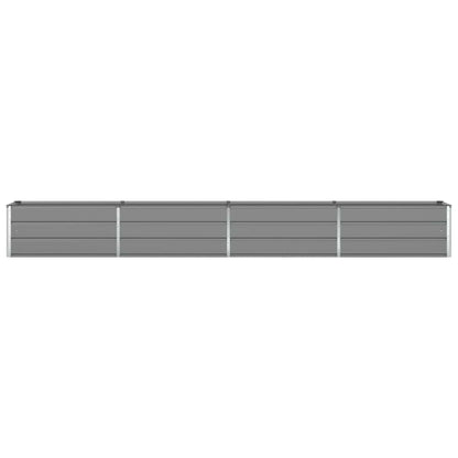 Jardinera Gris Claro 385 X 50 X 45 Cm Acero Galvanizado_2