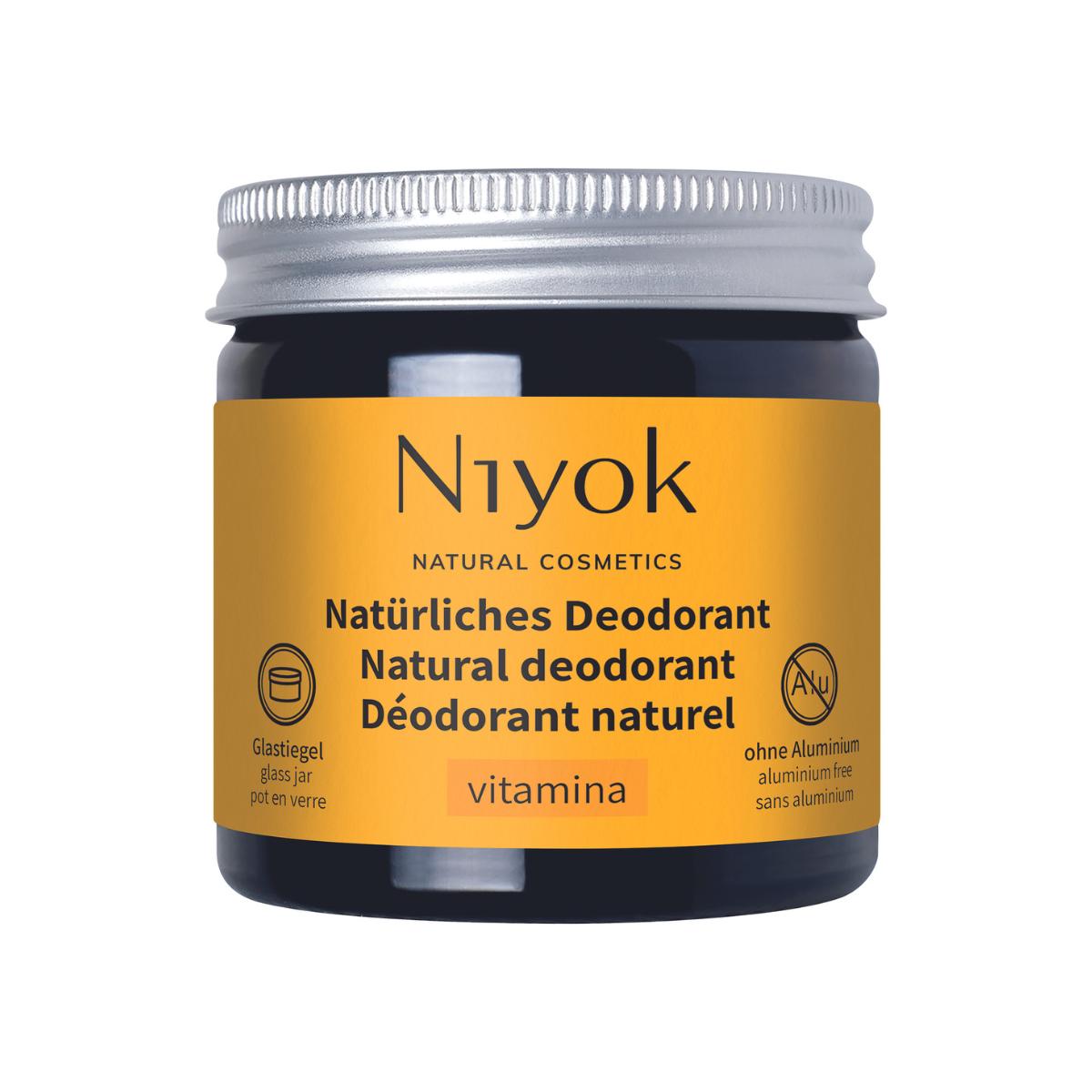 Niyok Desodorizante Vitaminado + Antitranspirante 40 ml