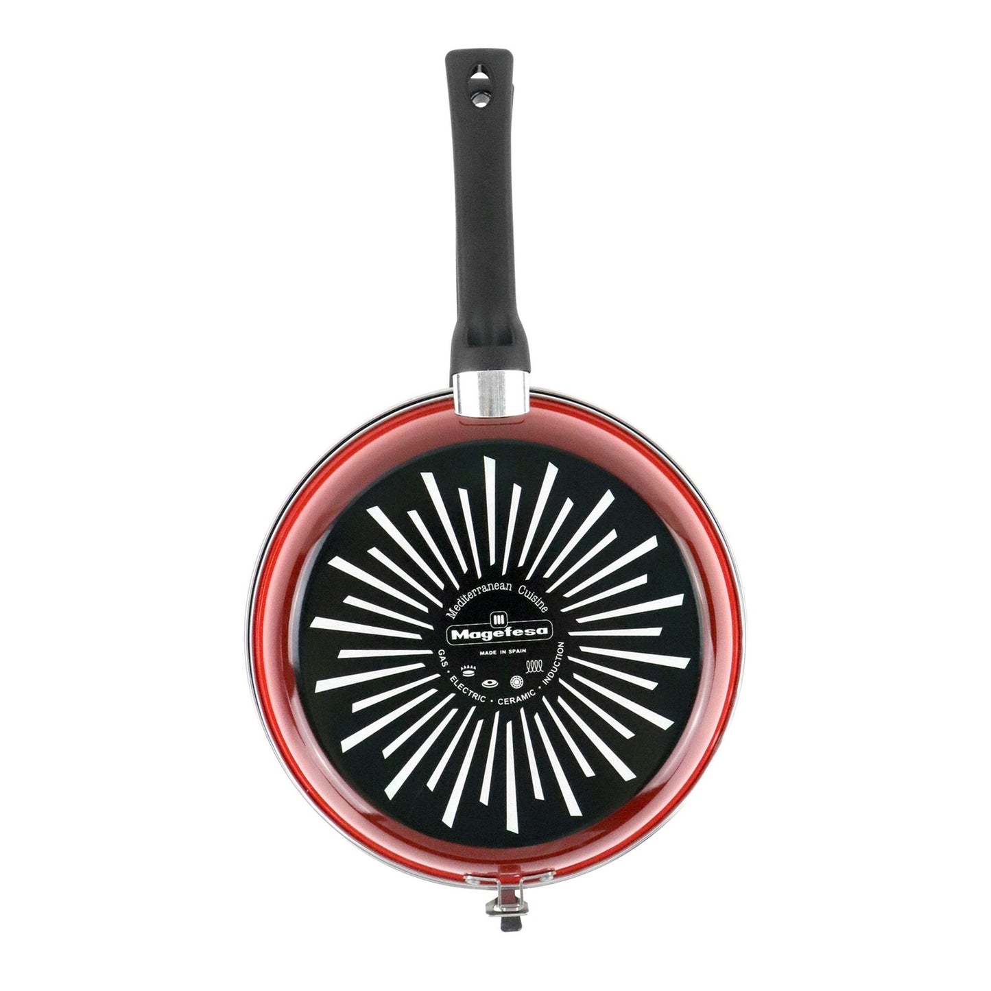 Sartén Para Tortilla 'sr' Ø24cm Rojo Magefesa_4