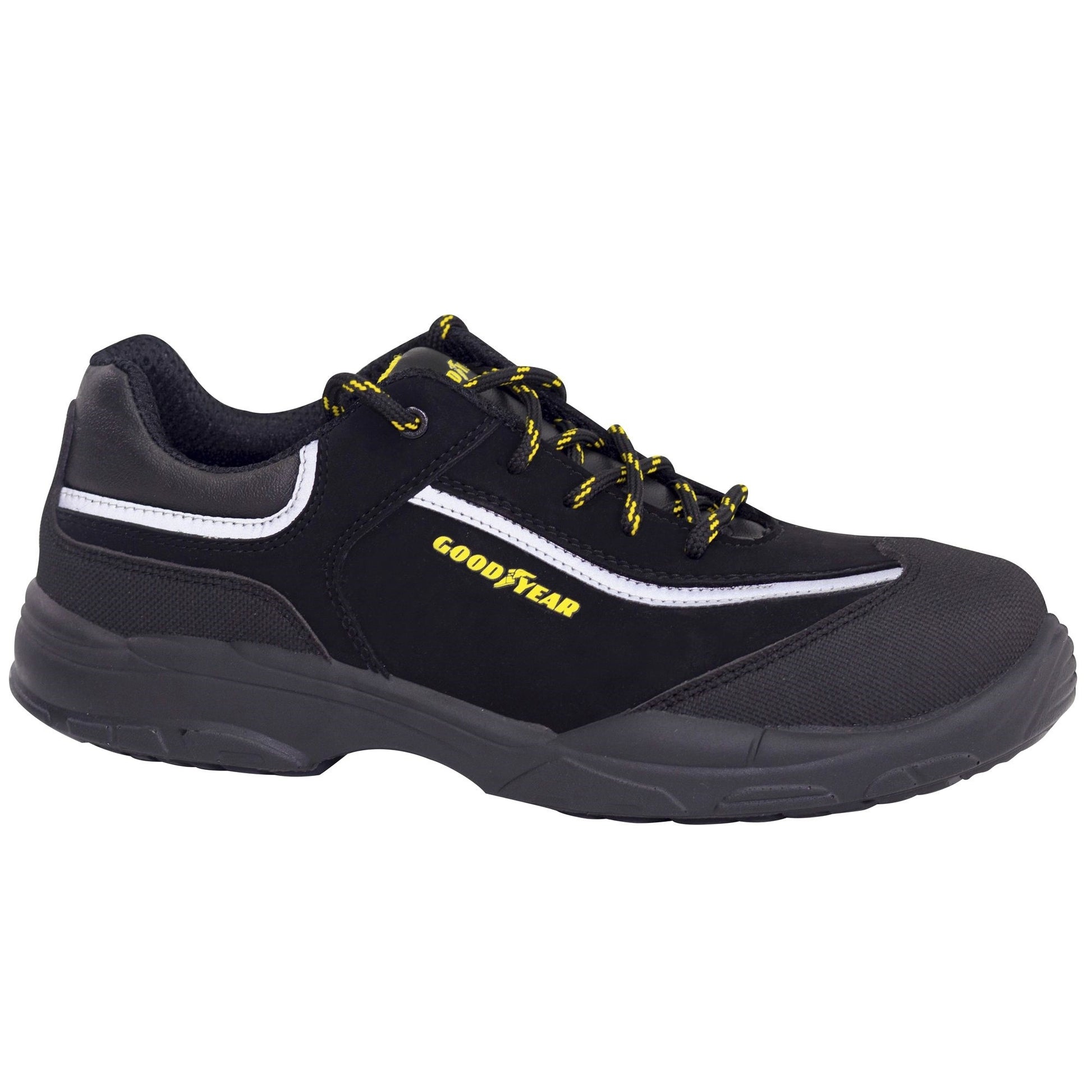 Goodyear Calzado De Seguridad En Piel Nobuk Hidrorepelente Color Negro Talla 35_0
